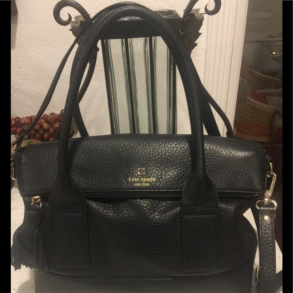 Kate Spade New York Black Leather Purse